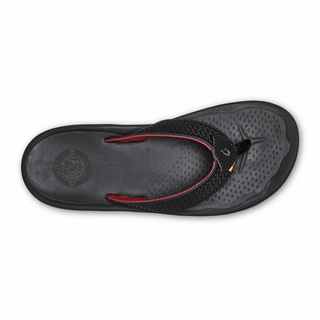 Olukai Women's Imaka Flip Flop - Black US160-583